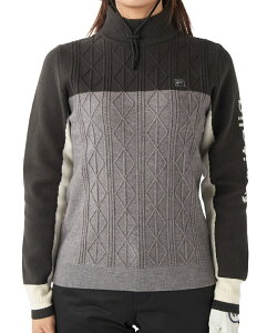 フィラ FILA ゴルフウェア セーター レディース モックネックセーター 795-705 【2025年秋冬モデル】