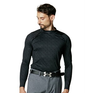 A_[A[}[(UNDER ARMOUR) St A_[EFA  Y UA HEATGEAR FITTED NOVELTY LONG SLEEVE MOCK NECK SHIRT 6007920-001y2025NH~fz