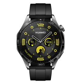 ファーウェイ(HUAWEI) ゴルフ 計測器 HUAWEI WATCH GT 4 46mm ブラック PNXB19-BK