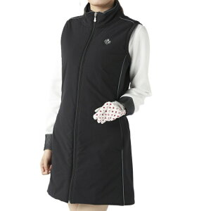 マリクレール(marie claire) ゴルフウェア ワンピース レディース ハイブリッドワンピースベスト 735-453 【2025年秋冬モデル】