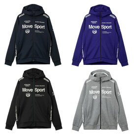【全商品対象最大10％OFFクーポン！7/19 20:00〜7/26 01:59】ムーブスポーツ(MoveSport) スウェットジャケット メンズ ACTIVE SUITS オーセンティック スウェット フーディー ST5FSW40M