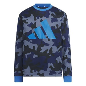 �A�f�B�_�X adidas T�V���c ���� �W���j�A Musthaves Camo Regular Fit Doubleknit Long-Sleeve Top Kids KA1346 KGL39
