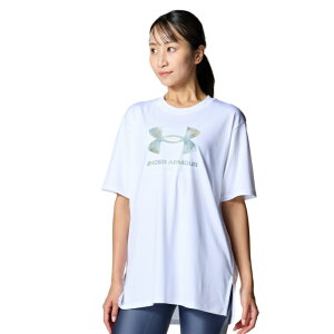 ySiΏۍő10OFFN[|! 9/25 23:59܂ŁzA_[A[}[(UNDER ARMOUR) TVc  fB[X UAebN I[o[TCYh rbOS g[jO WOMEN 6007702-100