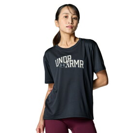 アンダーアーマー(UNDER ARMOUR) Tシャツ 半袖 レディース UAテック グラフィック トレーニング WOMEN 6007703-001