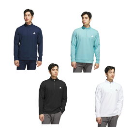 アディダス adidas ゴルフウェア スウェット メンズ ハーフジップ長袖スゥエット JVU44 【国内正規品】【2025年秋冬モデル】
