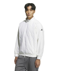 アディダス adidas ゴルフウェア ブルゾン メンズ COLD .RDY 保温 キルトコンビネーション フルジップジャケット JVU97 【国内正規品】【2025年秋冬モデル】
