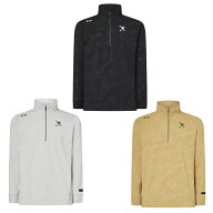 オークリー(OAKLEY) ゴルフウェア 長袖シャツ メンズ スカルエンボス長袖モックネックSH FOA408241 【国…