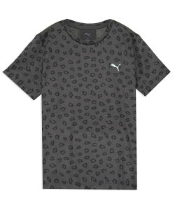 プーマ PUMA Tシャツ 半袖 レディース TRNEDGE 柄切替 機能T 527994
