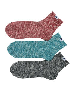 チャンピオン(Champion) ゴルフ ソックス メンズ 3足組 クォーターレングスソックス ノンパイル CMSCC201 【2025年秋冬モデル】