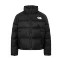 ザ・ノース・フェイス THE NORTH FACE ダウンジャケット レディース ショートヌプシジャケット 黒 くろ ブラック ノー…