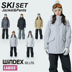 ウィンデックス(WINDEX) スキーウェア レディース 上下セット SNOW ST WS-7704