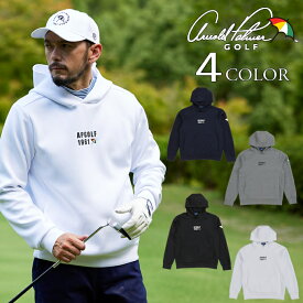 【全品対象最大10％OFFクーポン 2025/11/30 0:00〜12/11 1:59】アーノルドパーマー ゴルフウェア スウェット メンズ スウェットロゴHD AP220205E02 【2025年秋冬モデル】