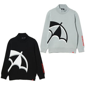 アーノルドパーマー ゴルフウェア セーター レディース BKビッグロゴハイネックセーター ニット あったか AP220404E02 【2025年秋冬モデル】