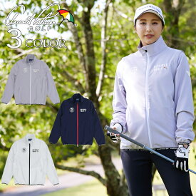 アーノルドパーマー ゴルフウェア ブルゾン レディース 2WAYストレッチJK AP220406E04 【2025年秋冬モデル】