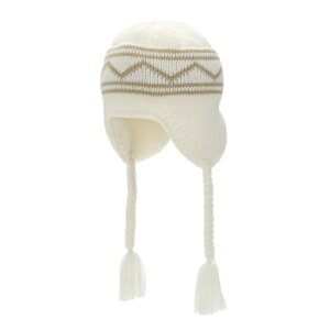 ディーシー DC ニット帽 メンズ レディース 25 RETRO EARFLAP BEANIE ビーニー DBE254240-WHT 【国内正規品】