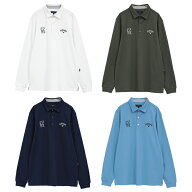 キャロウェイ(Callaway) ゴルフウェア ポロシャツ 長袖 メンズ オニカノコ長袖シャツ C25233100 【国内正…