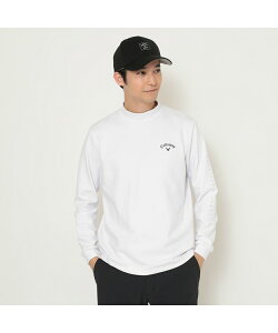 キャロウェイ(Callaway) ゴルフウェア 長袖シャツ メンズ ダブルニット長袖モックネックシャツ C25233110 【国内正規品】【2025年秋冬モデル】