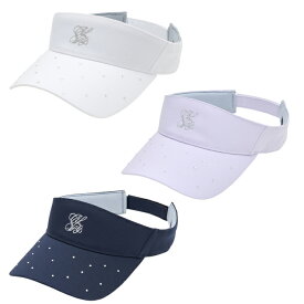 キャロウェイ(Callaway) ゴルフ サンバイザー レディース ラインストーンバイザー C25291209 【国内正規品】【2025年秋冬モデル】