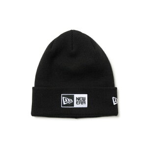 j[G(NEW ERA) St jbgX Y fB[X BASIC CUFF KNIT BOX LOGO EMB BLK 14670106 yKizy2025NH~fz