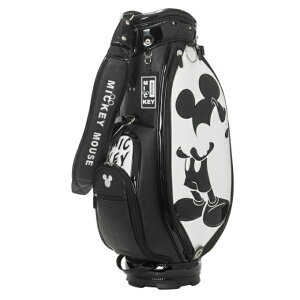 fBYj[(Disney) LfBobO Y fB[X mN[~bL[ MONOCHROME MICKEY GOLF CADDIE BAG XYMG5FC1 y2025Nfz
