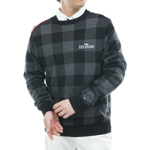 g~[qtBK[St(TOMMY HILFIGER GOLF) StEFA Z[^[ Y `FbNWK[h N[lbNjbg THMA571 y2025NH~fz