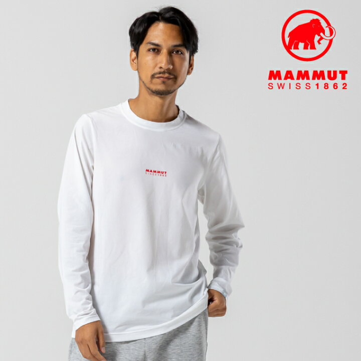 楽天市場】マムート(MAMMUT) Tシャツ 長袖 メンズ QD ロゴ プリント 