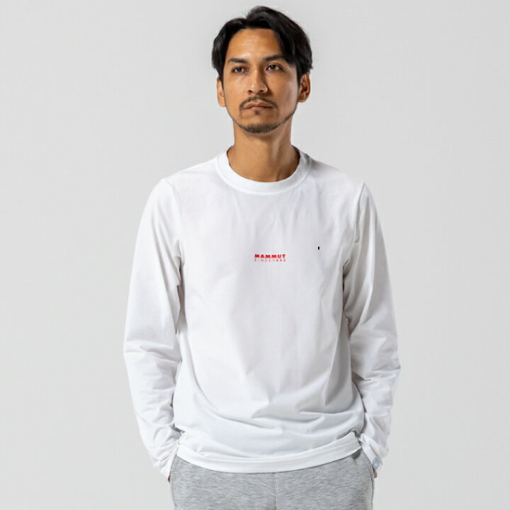 楽天市場】マムート(MAMMUT) Tシャツ 長袖 メンズ QD ロゴ プリント 
