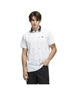 【全品対象最大10%OFFクーポン 10/24 20:00〜10/27 1:59】アディダス(adidas) ゴルフウェア ポロシャツ 半袖 メンズ 半袖モノグラムポロ OFG51 【国内正規品】【2025年秋冬モデル】
