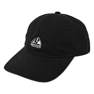 �}�[���b�g(Marmot) �X�q �L���b�v �����Y ���f�B�[�X Classic Logo Cap �N���V�b�N���S�L���b�v MTSS25UHG202-BLACK �y�������K�i�z
