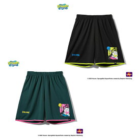 【全品対象最大10％OFFクーポン！ 8/4 20:00〜8/11 1:59】スポルディング SPALDING バスケットボール ハーフパンツ ジュニア スポンジボブ MNプラクティスPT SJP26042S