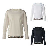 バボラ Babolat テニスウェア バドミントンウェア Tシャツ 長袖 レディース PLAY L/Sシャツ ルーズFIT BW…