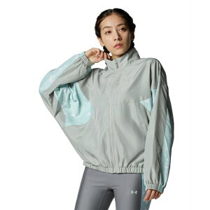 �A���_�[�A�[�}�[(UNDER ARMOUR) �E�C���h�u���[�J�[ �W���P�b�g ���f�B�[�X UA MESH LINER WOVEN PRINT FULL-ZIP JACKET 6012627-069