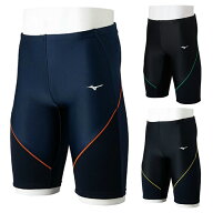 ミズノ(MIZUNO) フィットネス水着 メンズ EZ SWIM スイムフィットネス用ハーフスパッツ N2JBD121