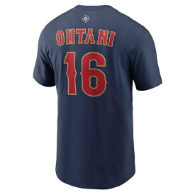 ナイキ(NIKE) 野球ウェア 半袖Tシャツ WBC 2026 Japan ネーム&ナンバーTシャツ 16 大谷 翔平 OT0126AS0002-NVY-16