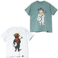 ゴースローキャラバン(Go Slow Caravan) Tシャツ 半袖 メンズ USA/C バンジョー猫 TEE 361910