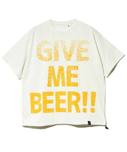 �S�[�X���[�L�����o�� Go Slow Caravan T�V���c ���� �����Y Drymix GIVE ME BEER BIG TEE 365603