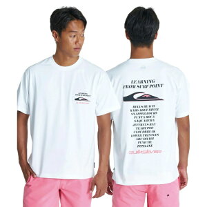 �N�C�b�N�V���o�[ QUIKSILVER ���b�V���K�[�h ���� �����Y ICON OF SURF 26 SS ����T�V���c QLY262004-WHT �y�������K�i�z