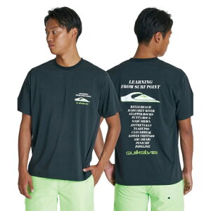 �N�C�b�N�V���o�[ QUIKSILVER ���b�V���K�[�h ���� �����Y ICON OF SURF 26 SS ����T�V���c QLY262004-BLK �y�������K�i�z