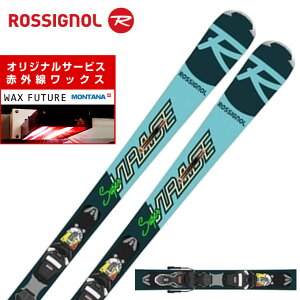 ロシニョール ROSSIGNOL スキー板 オールラウンド 2点セット メンズ SUPERVIRAGE IV + XPRESS11GW スキー板+ビンディング 【wax】