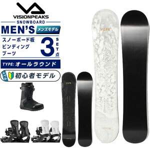 �r�W�����s�[�N�X(VISIONPEAKS) �X�m�[�{�[�h 3�_�Z�b�g �����Y LIGHTNINGFLAGE+PR+REV BOA �{�[�h�{�r���f�B���O�{�u�[�c �I�[�����E���h�y25-26 2025-2026�z