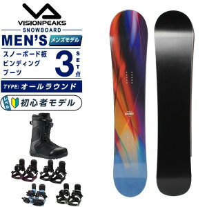 �r�W�����s�[�N�X(VISIONPEAKS) �X�m�[�{�[�h 3�_�Z�b�g �����Y SNART+KONNECT+REV BOA �{�[�h�{�r���f�B���O�{�u�[�c �I�[�����E���h�y25-26 2025-2026�z