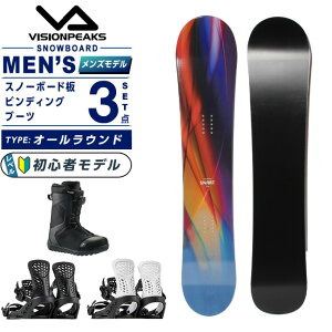 �r�W�����s�[�N�X(VISIONPEAKS) �X�m�[�{�[�h 3�_�Z�b�g �����Y SNART+PR+REV BOA �{�[�h�{�r���f�B���O�{�u�[�c �I�[�����E���h�y25-26 2025-2026�z