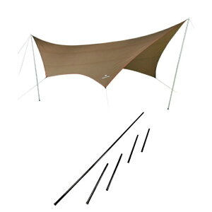 �y�S�i�Ώۂ܂Ƃߔ����N�[�|���ő�10��OFF�I6/5 0:00�`23:59�z�X�m�[�s�[�N HD-Tarp Hexa �^�[�v �|�[�� 2�_�Z�b�g �^�[�v�V�[���hL+REVO�|�[��240 2�{�g TP-862H+682005 snow peak