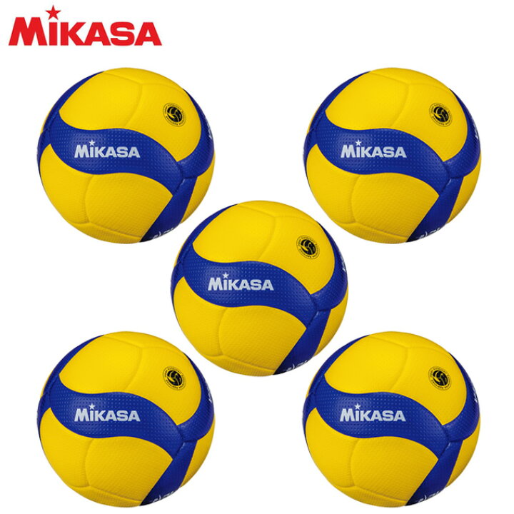 楽天市場 ミカサ バレーボール 検定球4号 5個セット V400w Mikasa ヒマラヤ楽天市場店