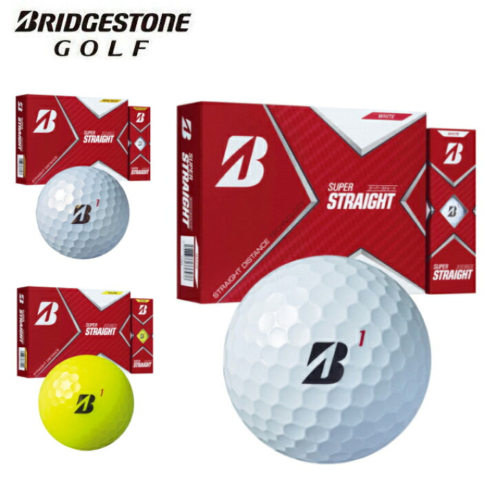 楽天市場 ブリヂストンゴルフ Bridgestone Golf ゴルフボール 1ダース 12個入 スーパーストレート Super Straight ヒマラヤ楽天市場店 楽天市場 ブリヂストンゴルフ Bridgestone Golf ゴルフボール 1ダース 12個入 スーパーストレート Super Straight ヒマラヤ楽天市場店