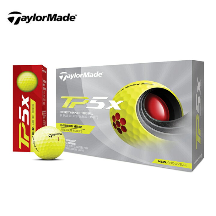 楽天市場 テーラーメイド Taylormade ゴルフボール 1ダース 12個入 New Tp5x イエロー ボール Tp5x 21 Ye ヒマラヤ楽天市場店 楽天市場 テーラーメイド Taylormade ゴルフボール 1ダース 12個入 New Tp5x イエロー ボール Tp5x 21 Ye ヒマラヤ楽天市場店