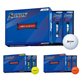 スリクソン ゴルフボール 1ダース 12個入 ADスピード AD SPEED 2022 SRIXON