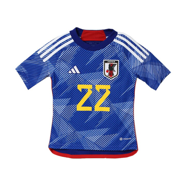 楽天市場 アディダス サッカー 日本代表 22 ホーム レプリカ ユニフォーム 半袖 背番号 22 マーク有り Hc6299 ジュニア Adidas ヒマラヤ楽天市場店 楽天市場 アディダス サッカー 日本代表 22 ホーム レプリカ ユニフォーム 半袖 背番号 22 マーク有り Hc6299 ジュニア Adidas ヒマラヤ楽天市場店
