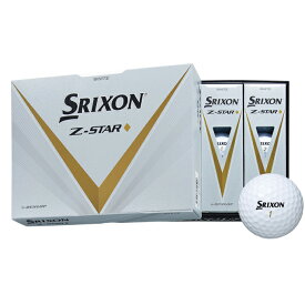 スリクソン ゴルフボール 1ダース 12個入 ゼットスター ダイヤモンド Z-STAR ダイヤモンド 2023 SRIXON 公認球