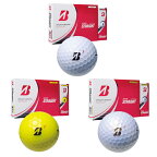 【エントリーでポイント最大15倍！】ブリヂストンゴルフ BRIDGESTONE GOLF ゴルフボール 1ダース 12個入 スーパーストレート SUPER STRAIGHT 2023